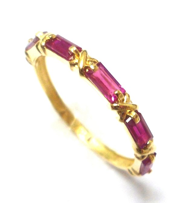 Anel Ouro Amarelo 18K Esmeralda AN1658