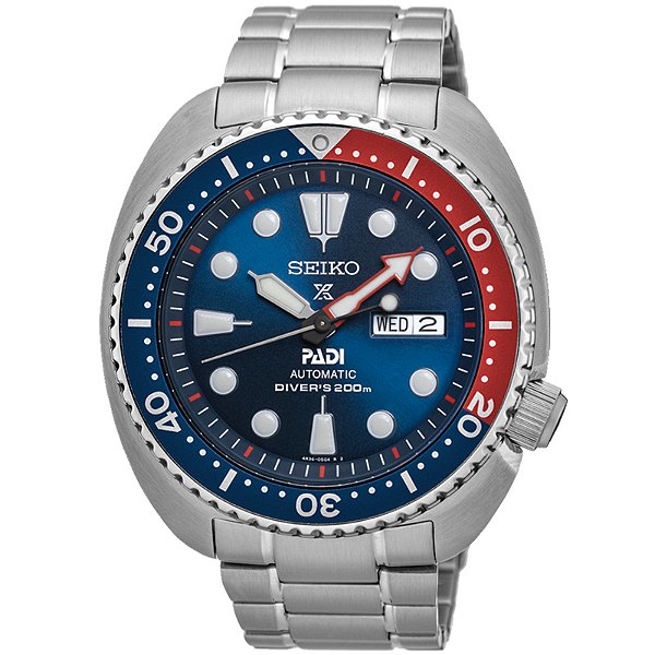 Relógio Seiko Masculino Automático Prospex Turtle  PADI SRPE99B1 D1SX EDIÇÃO ESPECIAL