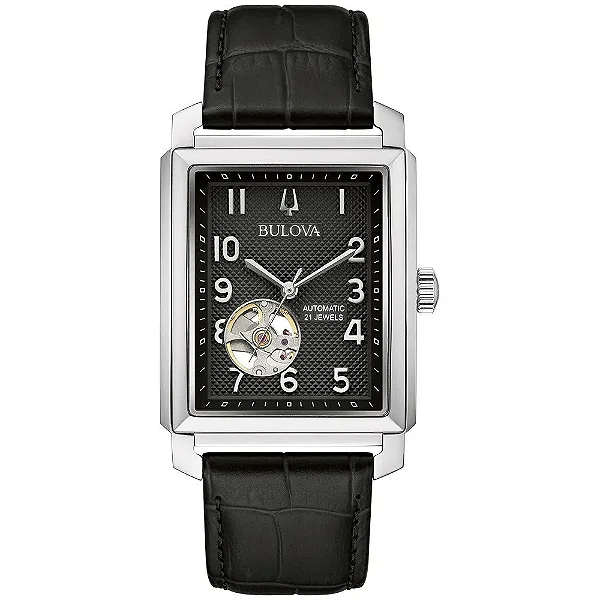 Relógio Bulova Masculino Automático Sutton 96A269