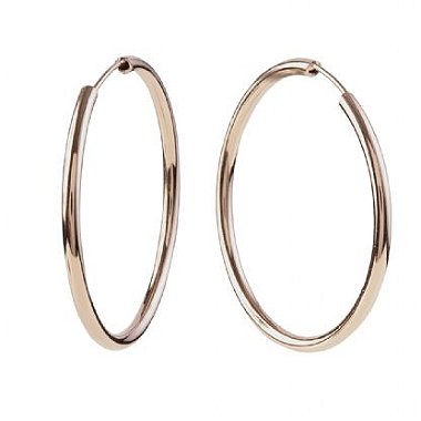 Argola em Prata Rose AG001