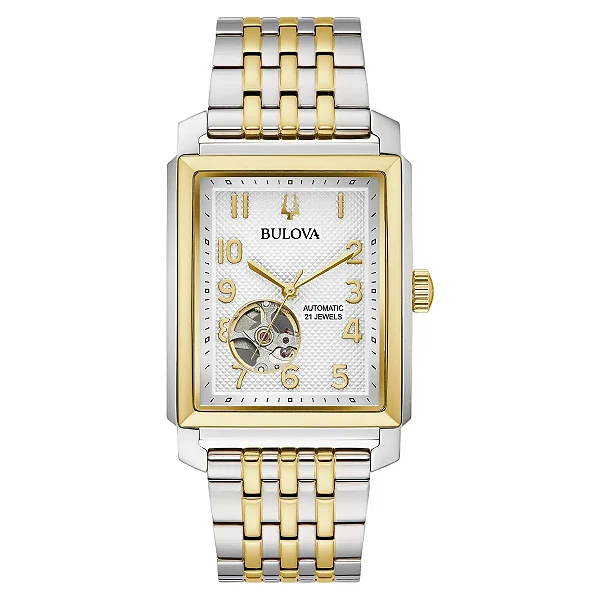Relógio Bulova Masculino Automático Sutton 98A308