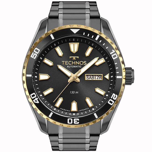 Relógio Technos Masculino Automático Diver 8205PC/1P