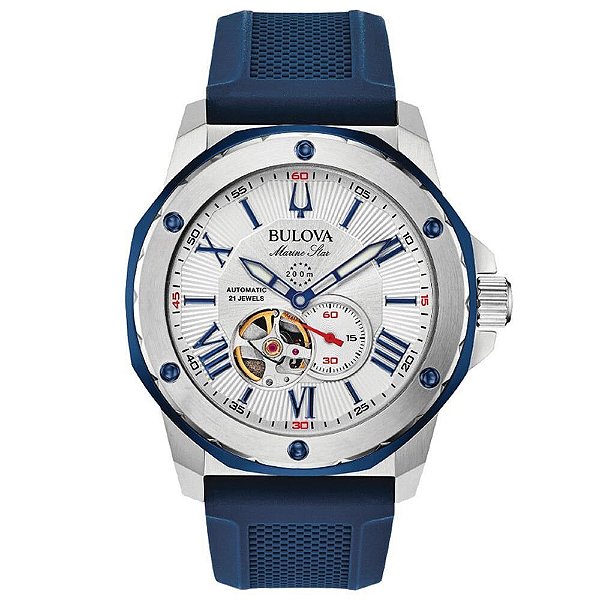 Relógio Bulova Automático Marine Star 98A225
