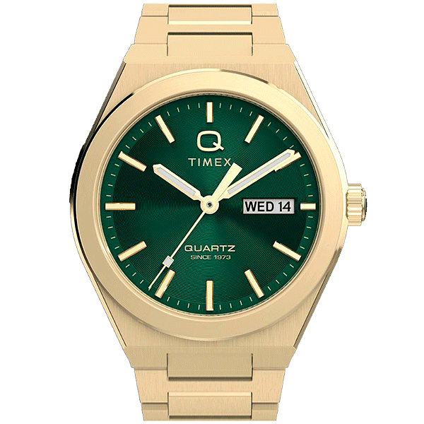 Relógio Q Timex Continental Day Date TW2Y35100