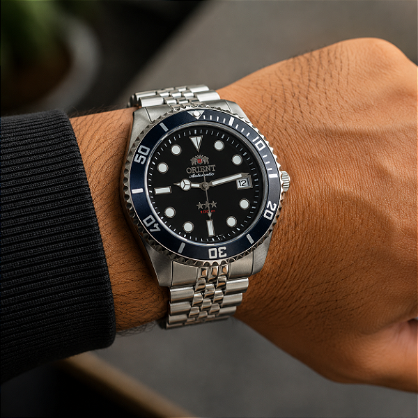 Relógio Orient Automático 3 Stars Submariner YN6SS023P1SX