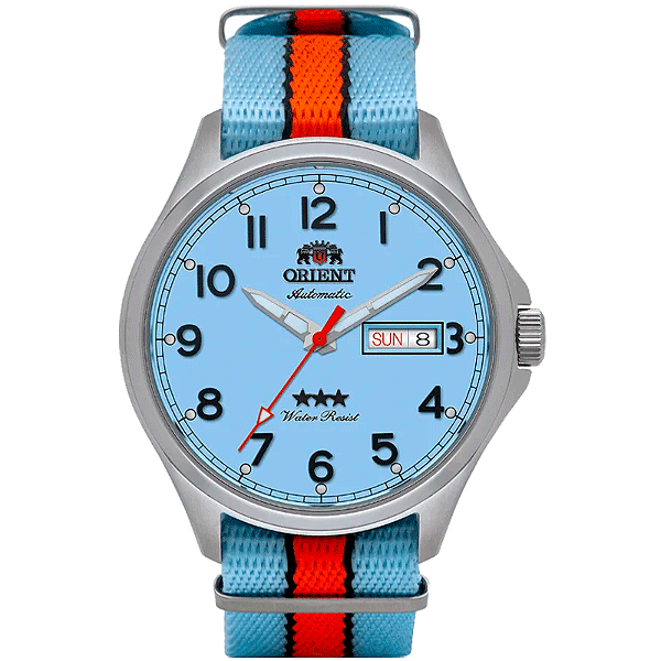 Relógio Orient Automático Sport Land Porsche Gulf YN6SN009 A2AO