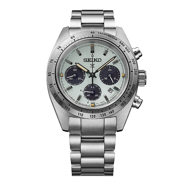 Relógio Seiko Solar Prospex SpeedTime Panda SSC965B1