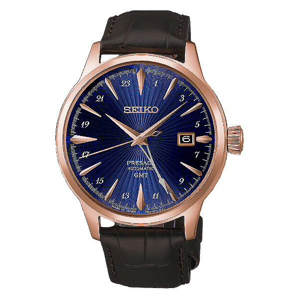 Relógio Seiko Presage Cocktail Time GMT HCB005J1