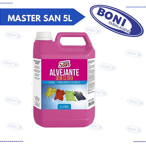 ALVEJANTE SEM CLORO MASTER SAN 5 lt