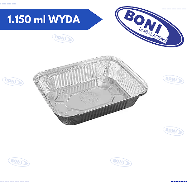 BANDEJA DE ALUMÍNIO CJD5 1.150 ml WYDA