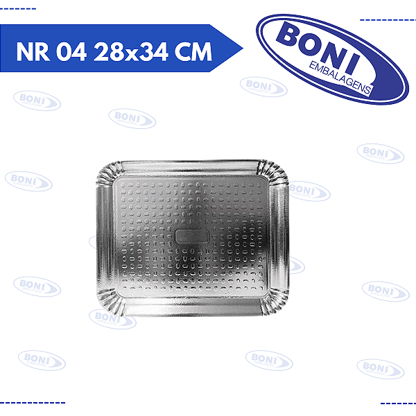 BANDEJA LAMINADA NR 04 28x34 CM
