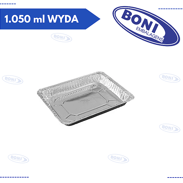 BANDEJA DE ALUMÍNIO D19 1.050 ml WYDA