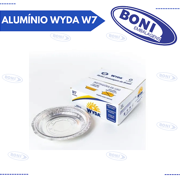 MARMITA ALUMÍNIO WYDA W7 C/100