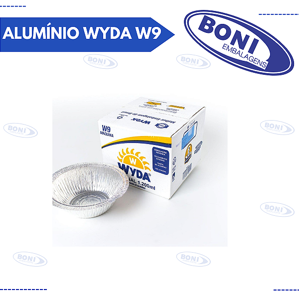 MARMITA ALUMÍNIO WYDA W9 C/100