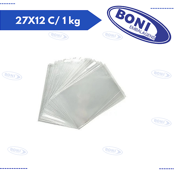 PLÁSTICO CACHORRO QUENTE 27X12 C/ 1 kg