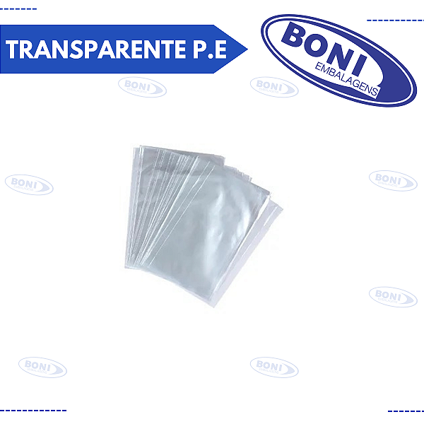 PLÁSTICO TRANSPARENTE P.E. 15X35 ALIMENTO