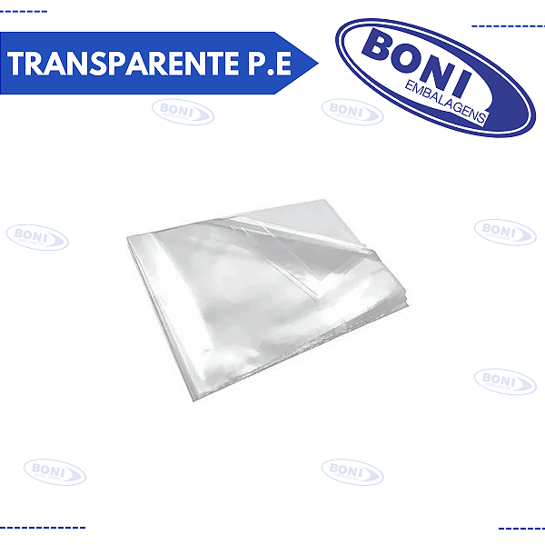PLÁSTICO TRANSPARENTE P.E. 20X45 0,05