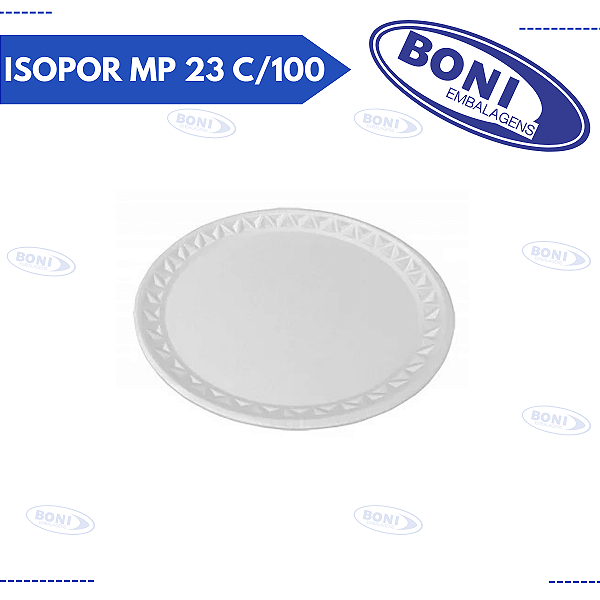 PRATO ISOPOR MP 23 C/100