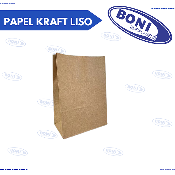 SACO DE PAPEL KRAFT 84X50 LISO L 29 x A 39 x C 11,5