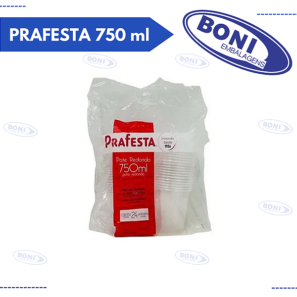 POTE REDONDO PRAFESTA 750 ml C/24
