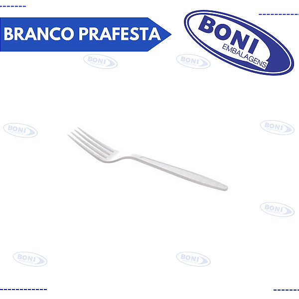 GARFO MASTER BRANCO PRAFESTA GRANEL C/500
