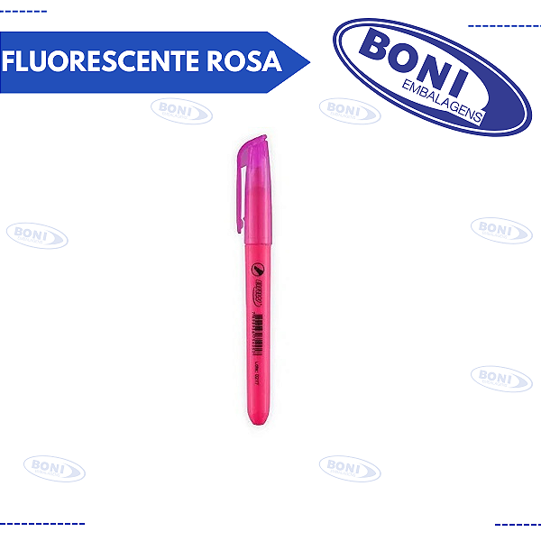 MARCA TEXTO FLUORESCENTE ROSA BRW
