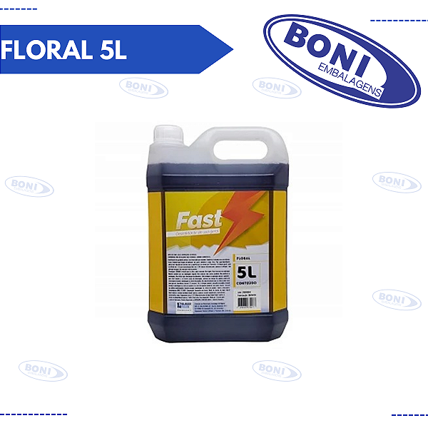 DESINFETANTE FAST FLORAL 5L