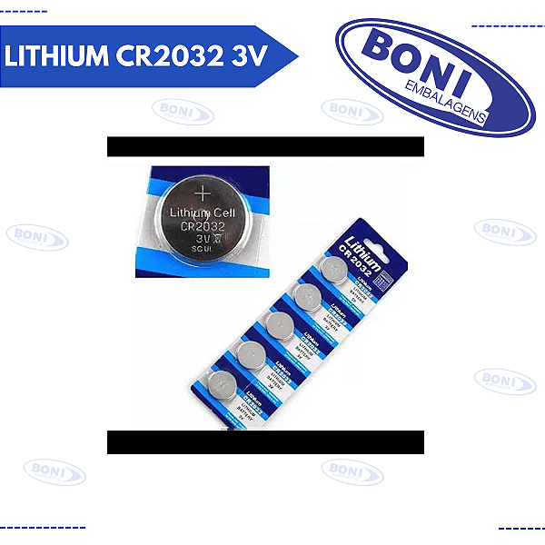 BATERIA LITHIUM CR2032 3V