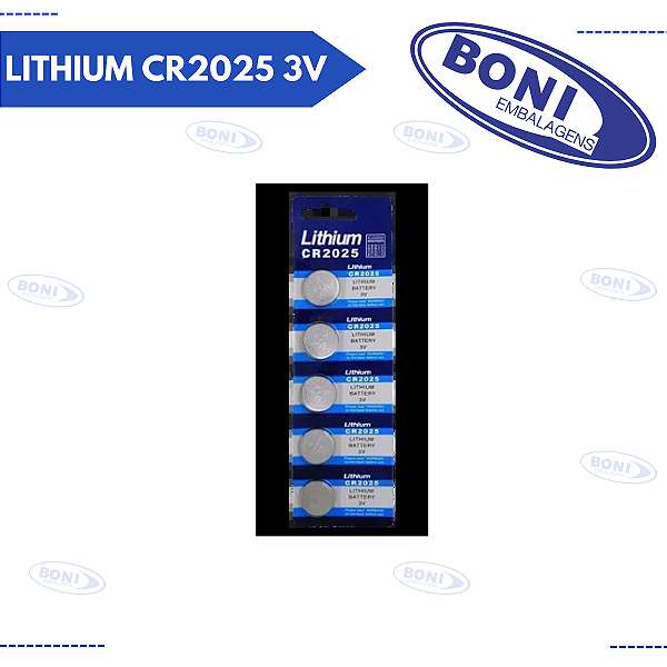 BATERIA LITHIUM CR2025 3V