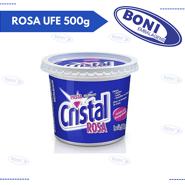 PASTA CRISTAL ROSA UFE 500g