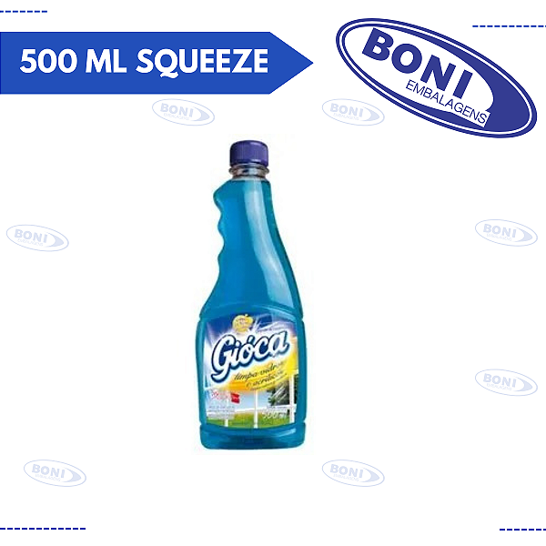 LIMPA VIDROS GIOCA 500 ML SQUEEZE