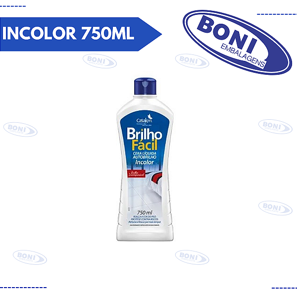 CERA LÍQUIDA BRILHO FÁCIL INCOLOR 750ML