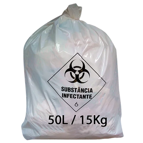 SACO LIXO INFECTANTE 50 LT C/100