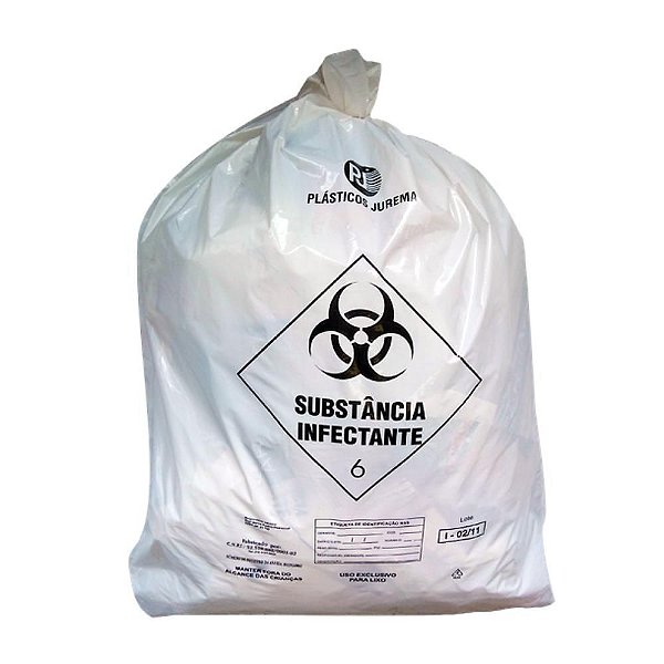 SACO LIXO INFECTANTE 100 LT C/100