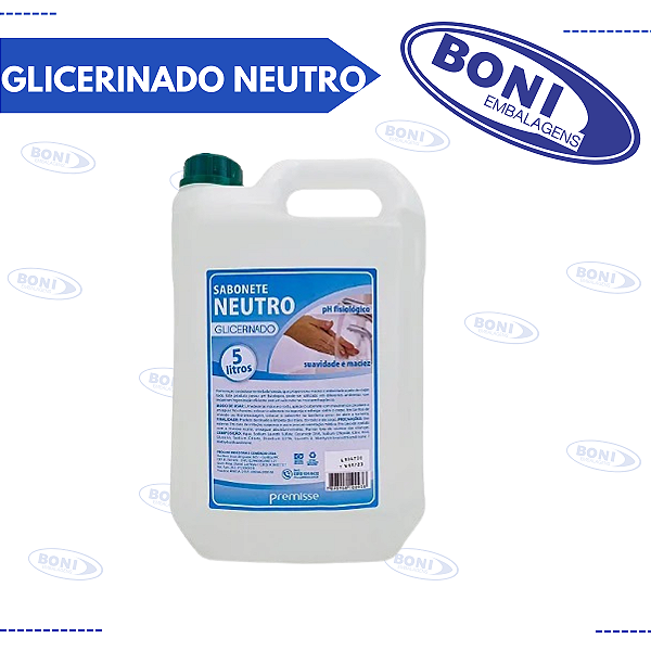 SABONETE LÍQUIDO PREMISSE 5 L GLICERINADO NEUTRO