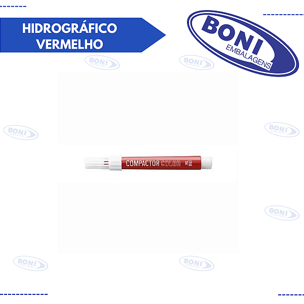 CANETÃO HIDROGRÁFICO VERMELHO COMPACTOR