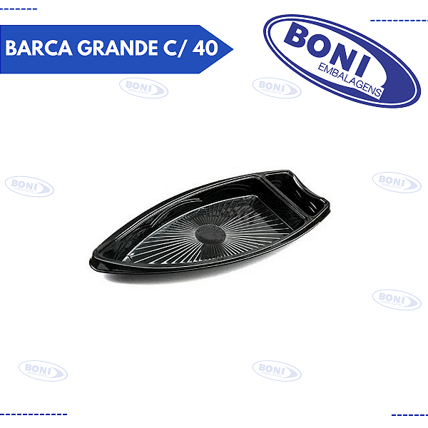 EMBALAGEM MARPLAST BARCA GRANDE C/ 40