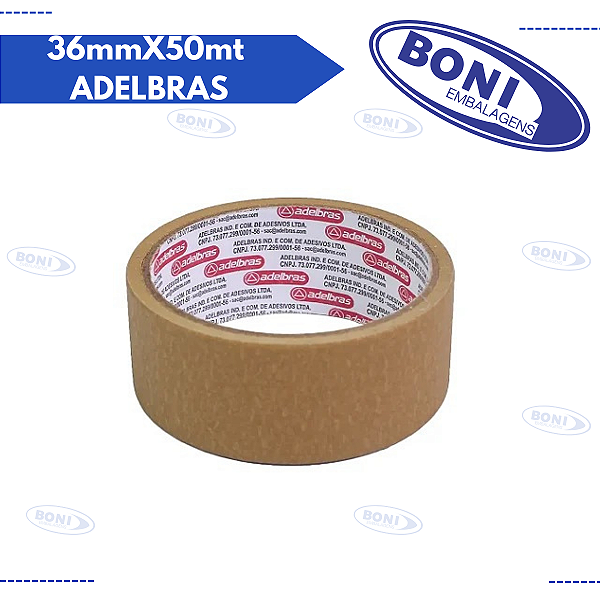 FITA KRAFT 770 36mmX50mt ADELBRAS