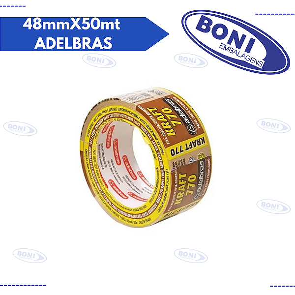 FITA KRAFT 770 48mmX50mt ADELBRAS