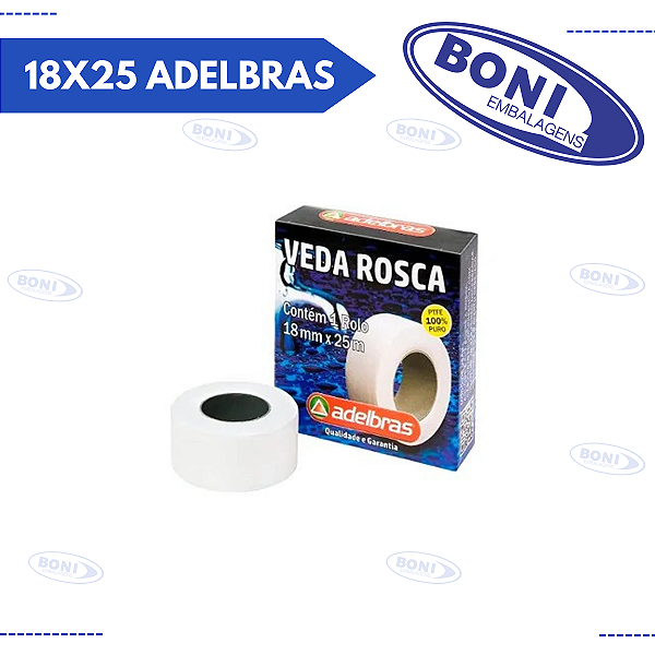 FITA VEDA ROSCA 18X25 ADELBRAS