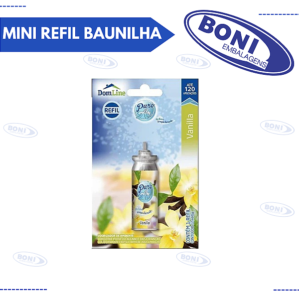 NEUTRALIZADOR PURO AR 12ML MINI REFIL BAUNILHA