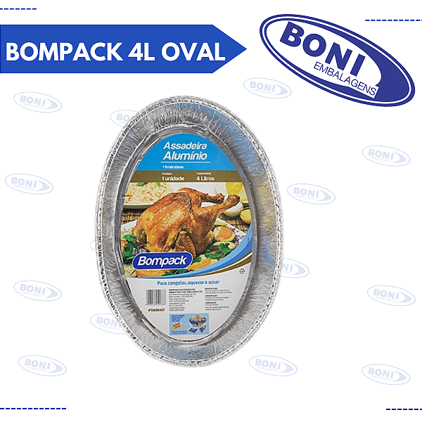 ASSADEIRA BOMPACK 4 LT OVAL