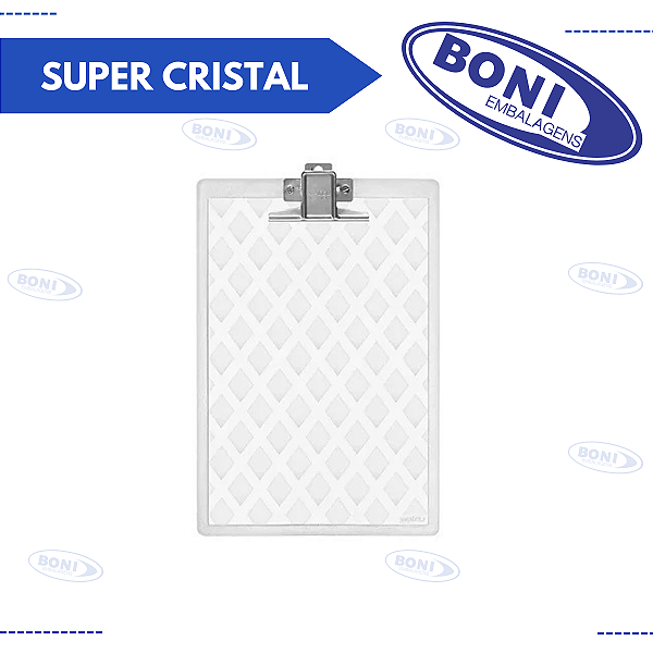 PRANCHETA ACRÍLICA SUPER CRISTAL WALEU