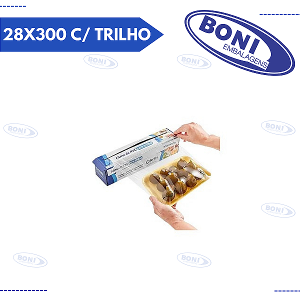 FILME PVC 28X300 C/ TRILHO