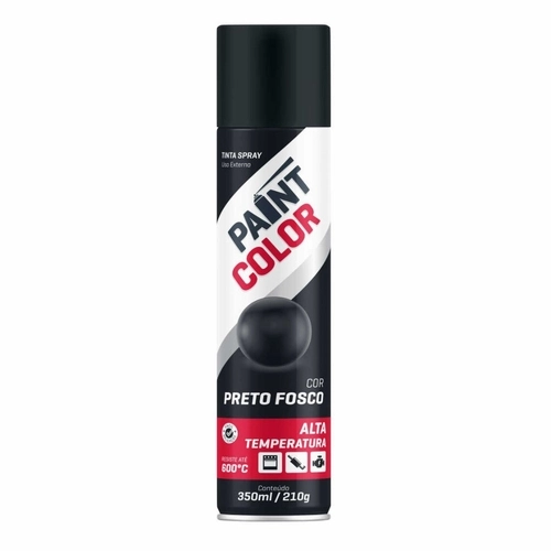 TINTA PAINTCOLOR PRETO FOSCO 350ML
