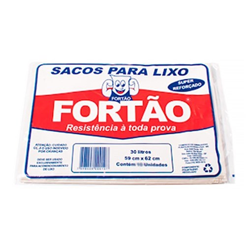 SACO LIXO PERFUMADO FORTAO 30 LT C/ 25