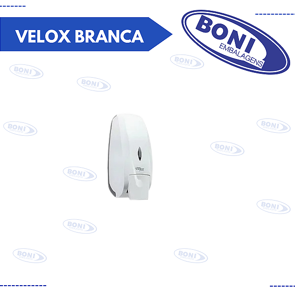 SABONETEIRA LIQUIDA PREMISSE COM RESERVATORIO CLEAN VELOX BRANCA