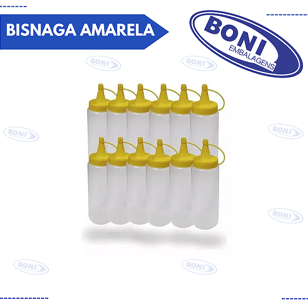 BISNAGA AMARELA PARAMOUNT 240 ML