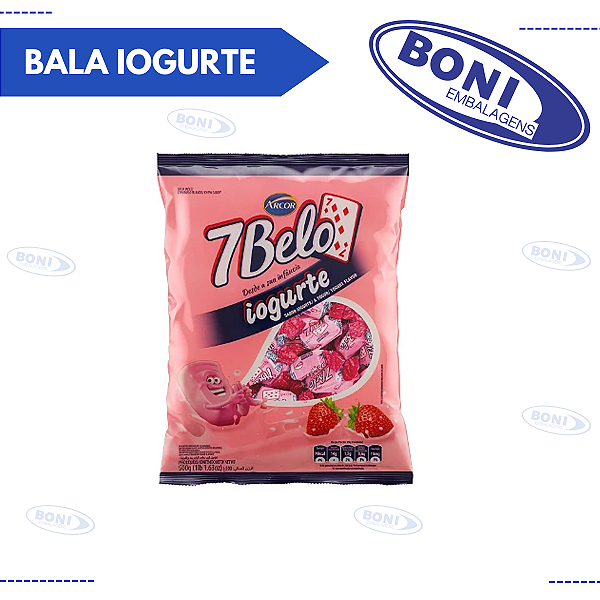 BALA ARCOR SETE BELO IOGURTE