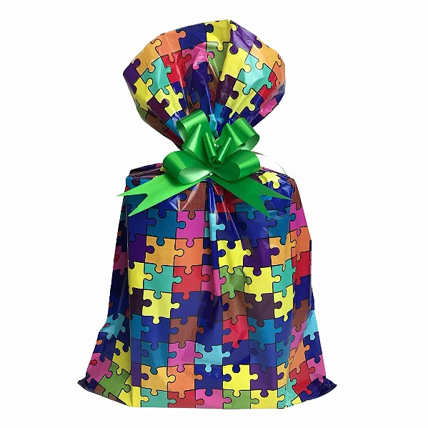 SACO METALIZADO INFANTIL MENINO 35X54 PCT C/50